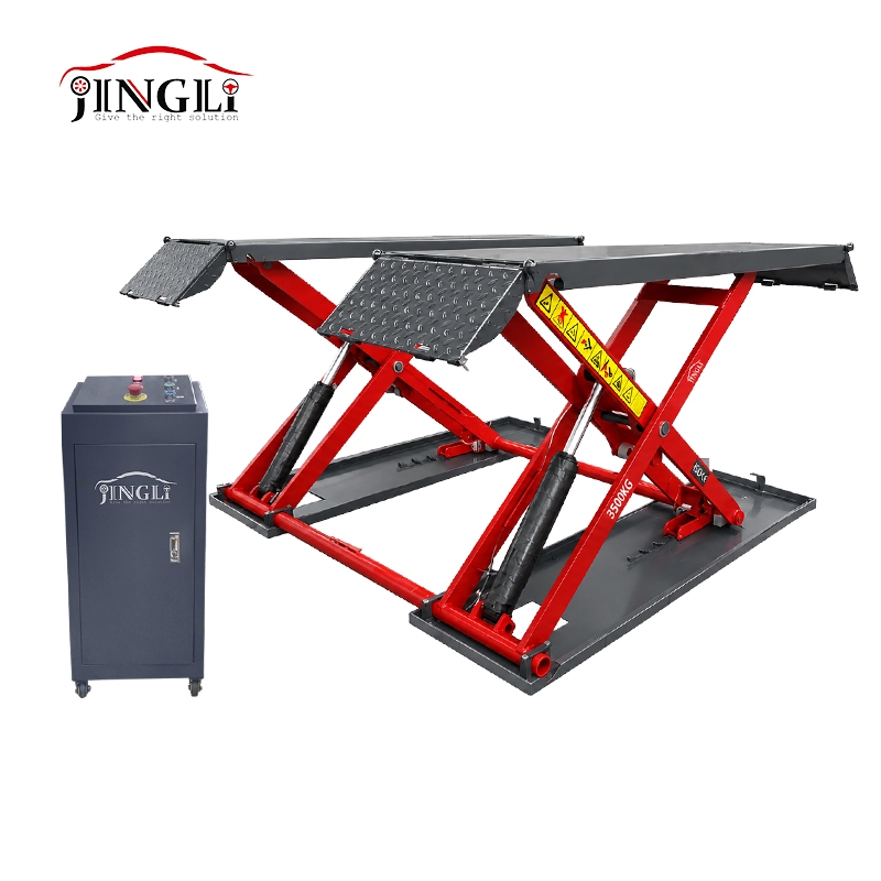Portable Scissor Lift - YD-A2-side view